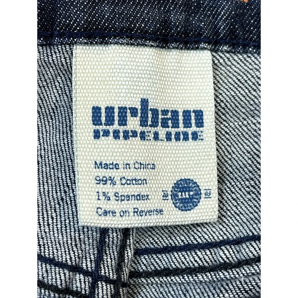 Ubran Pipeline Jeans Men's 32x31 Slim Fade Wash‎ Max Flex Cotton